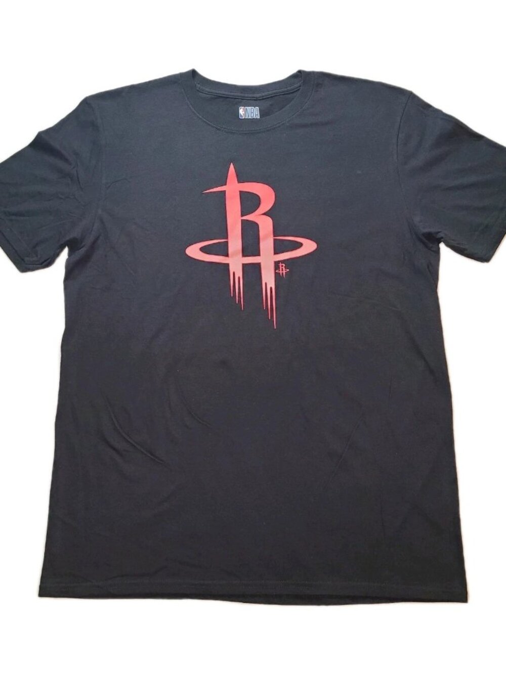 Houston Rockets Mens Black T Shirt Size L NBA Official Merch NWT🚀